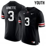 Youth Ohio State Buckeyes #3 Damon Arnette Black Nike NCAA College Football Jersey December KNM1744LM